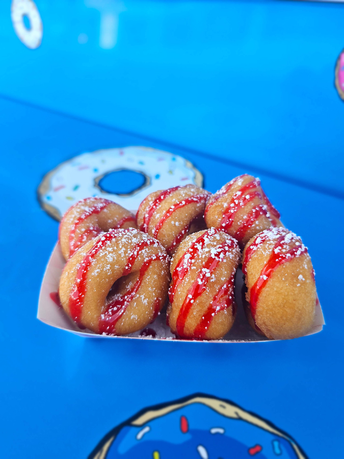Glazed and Confused food truck at a catered event in NJ