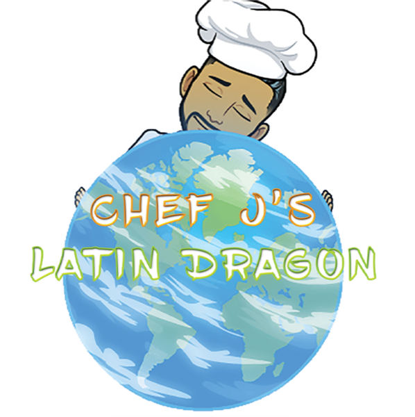 Chef J's Latin Dragon food truck logo