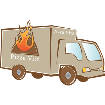 Pizza Vita food truck logo